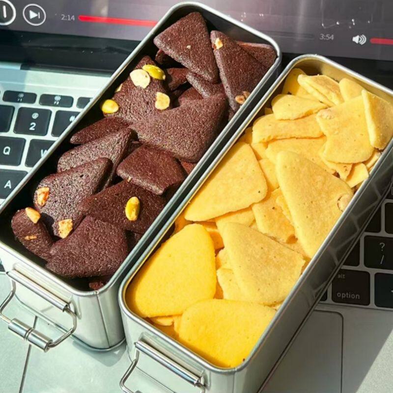 泰国进口吖町格布朗尼脆片脆皮坚果黑巧克力味薄脆饼干追剧小零食