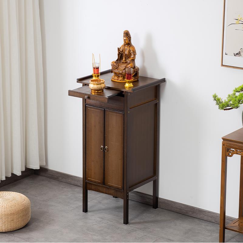 佛龛供桌佛台家用现代风格实木佛桌新中式贡桌简约神台轻奢香案台