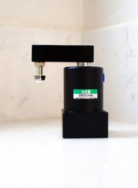 气动小型90度SRCD旋转下压夹紧转角气缸SRC25/32/40/50/63X90-R/L