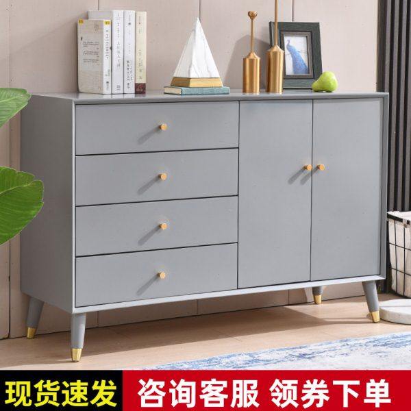 轻奢实木五斗柜简约现代客厅靠墙卧室储物柜收纳柜简约意式斗柜子,住宅家具,斗柜,淘宝优惠券,粉丝福利购,淘宝优惠卷