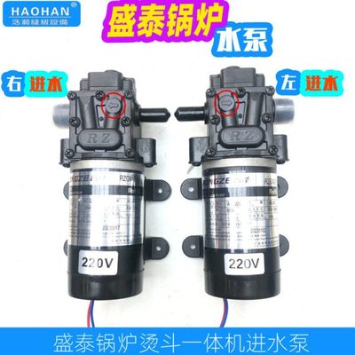 盛泰ST-9N锅炉水泵ST-10隔膜泵抽水泵220V原装容泽水泵左右进水泵