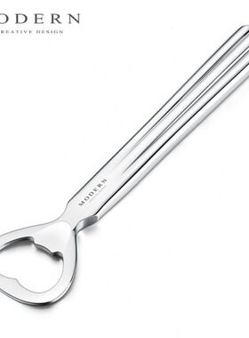 摩登MODERN精致不锈钢啤酒开瓶器创意好看起子家用实用启瓶器