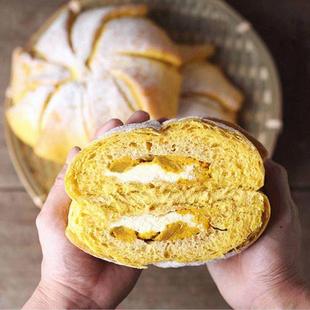 新货南瓜先生乳酪软欧包健身代餐早餐奶酪芝士手工面 面