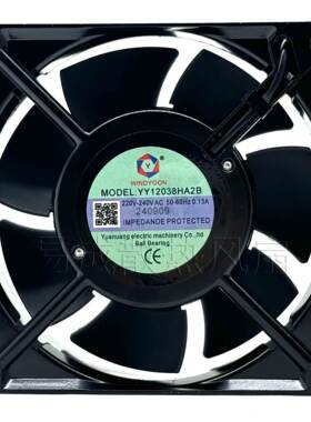 全新YY12038HA2B WINDOON 220V 12CM 轴流风机机柜散热风扇
