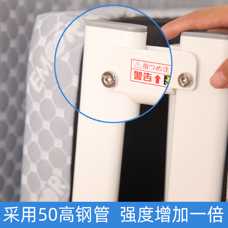 新一代免安装折叠床加高午休床办公室午睡单人床酒店加床结实耐用