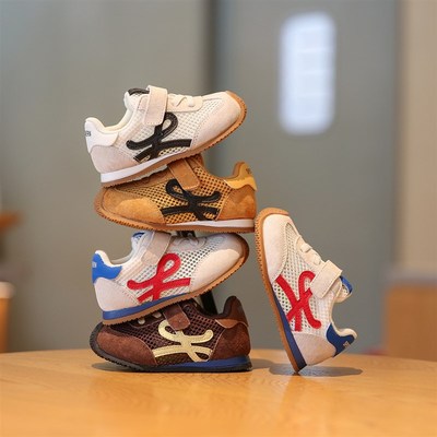 宝宝鞋子春夏季男宝学步鞋1一3岁透气女宝机能鞋婴幼儿鞋小童网鞋