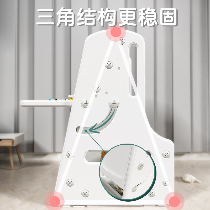 儿童画板磁性宝宝写字板婴儿支架式家用多功能书架收纳架涂鸦玩具