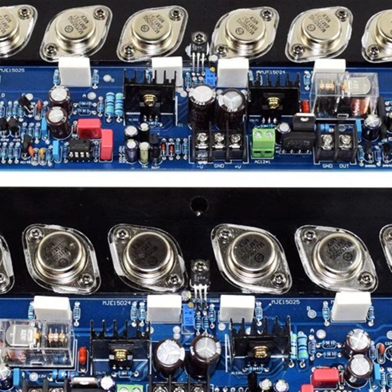 YJ-E405金封管纯后级功放板 可调甲类 大功率HIFI发烧级(1对)