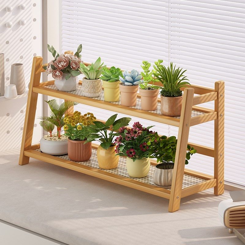 花架子阳台装饰布置多肉花盆植物摆放架实木多层客厅桌面置物架子,住宅家具,花架/花几,淘宝优惠券,粉丝福利购,淘宝优惠卷