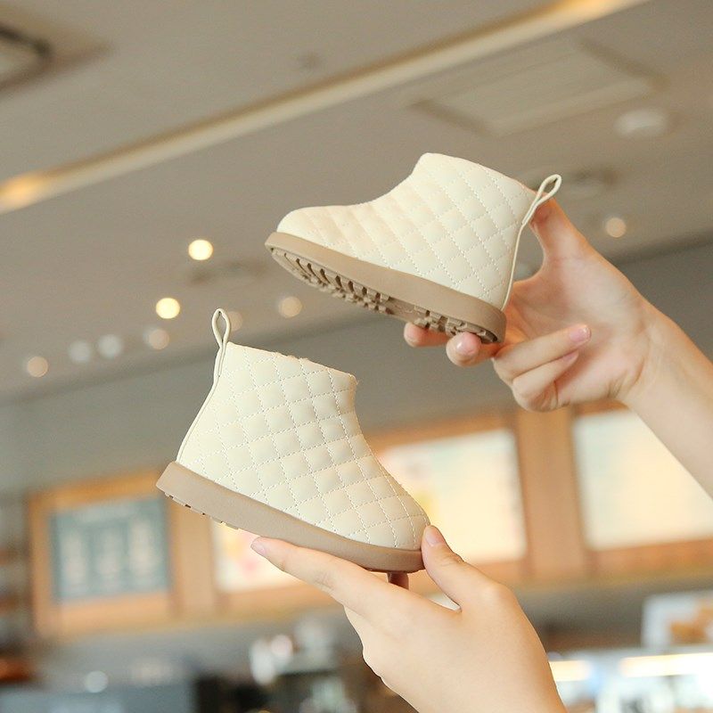 秋冬季女宝宝鞋子1一3岁加绒小童公主短靴子软底婴儿学步二棉鞋子,童鞋/婴儿鞋/亲子鞋,学步鞋,淘宝优惠券,粉丝福利购,淘宝优惠卷