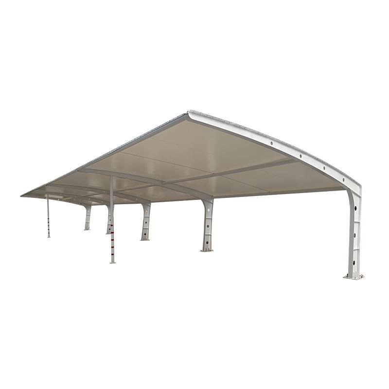 南京膜结构停车棚汽车棚张拉膜电动车棚钢结构停车棚小区自行车棚