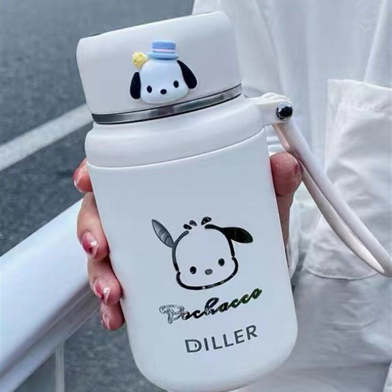 茶水分离杯保温杯女生高颜值帕恰狗水杯设计感小R众男士杯子ins风