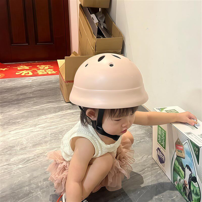 儿童头盔1到3岁骑行帽夏季幼儿安全帽小号男女孩电动车滑板护具