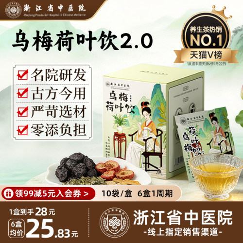 浙江省中医院乌梅饮2.0养生花茶