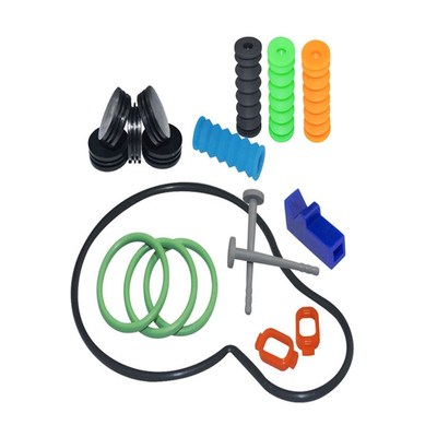 比利时苏威氟硅橡胶套 耐高温耐油AFLAS氟橡胶FEPM阀杆制品