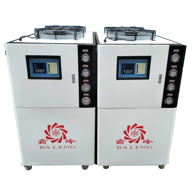 反应釜用夹层配套工业风冷式冷水机5匹8p10hp冰水机冷冻机制冷