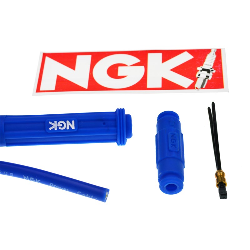 摩托车NGK增压线高压包火花塞帽子越野车摩托车NGK点火线