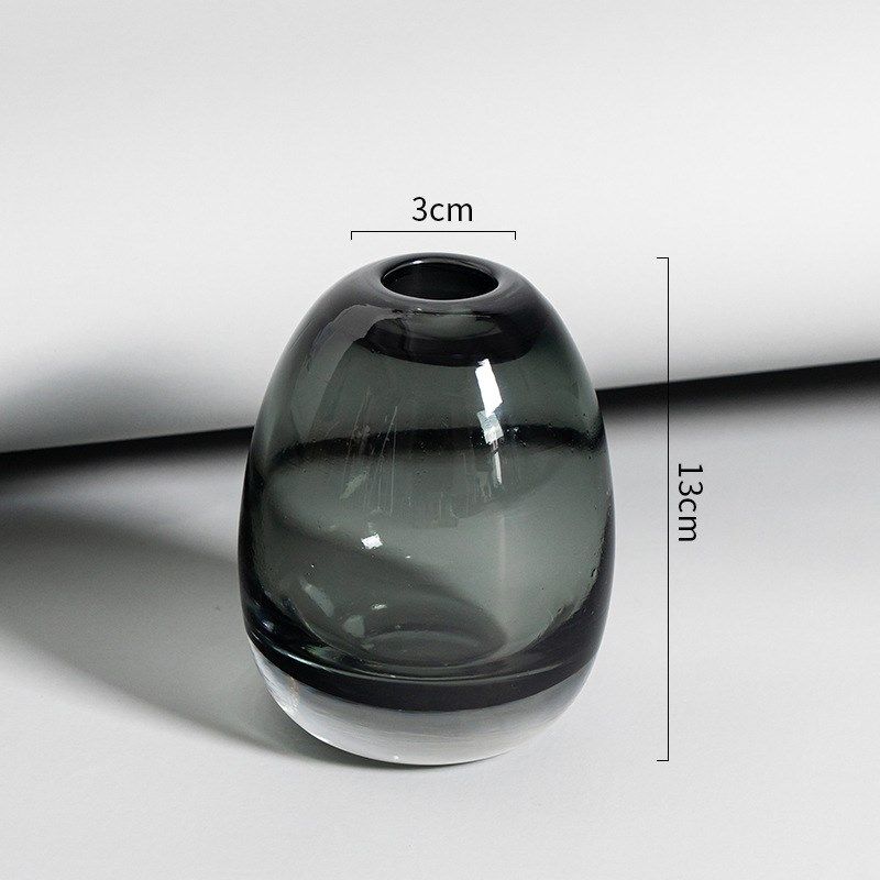 日式简约插花工艺花瓶 圆润厚重玻璃花瓶装饰水培工艺品装饰摆件,鲜花速递/花卉仿真/绿植园艺,育苗盘/营养钵,淘宝优惠券,粉丝福利购,淘宝优惠卷