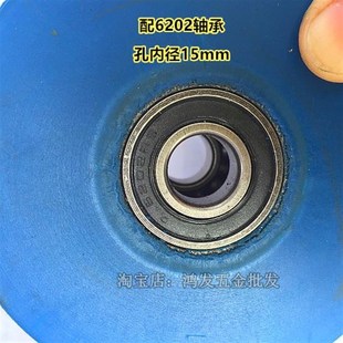 。寸工业弹力橡胶轮子单轮子静音轮平板手推车脚轮子车轮双轴4