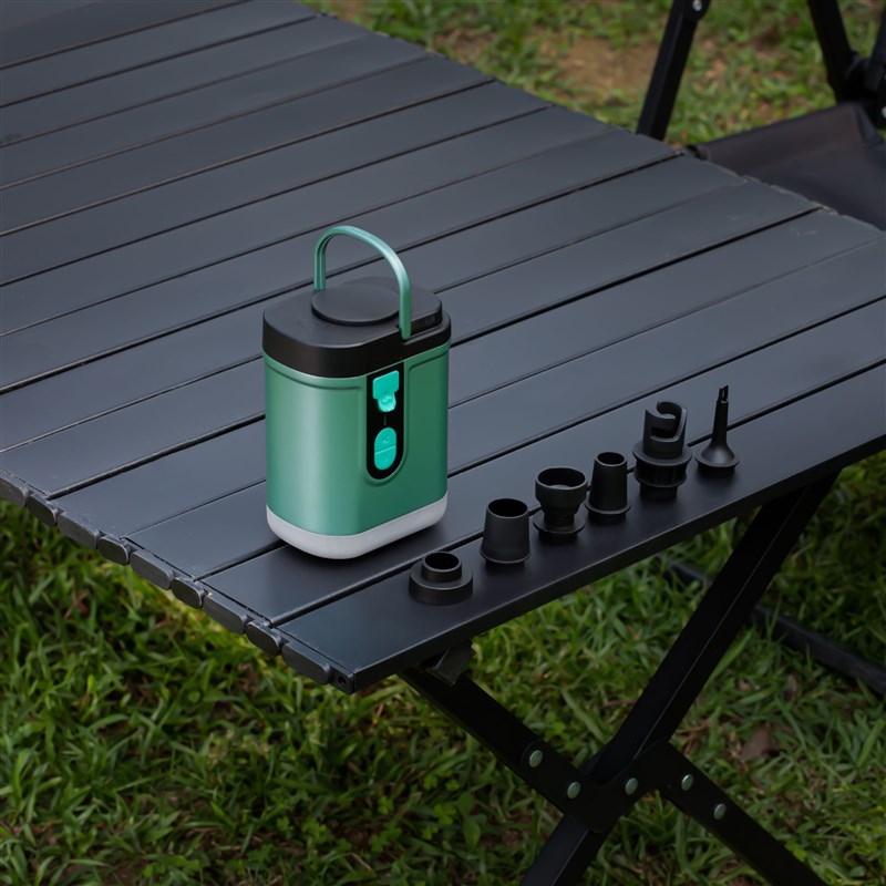 智能电动充气泵 便携式电泵充气帐篷电泵 水池 桨板 皮筏艇电泵