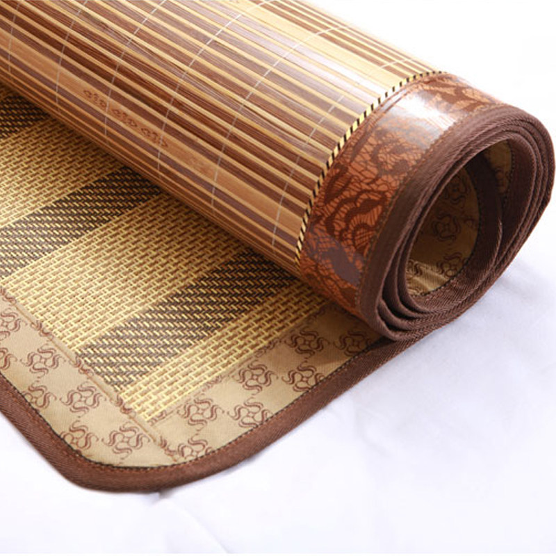 夏凉席竹席双面碳化折叠学生单双人竹凉席子1.2/1.35/1.5/1.8米床