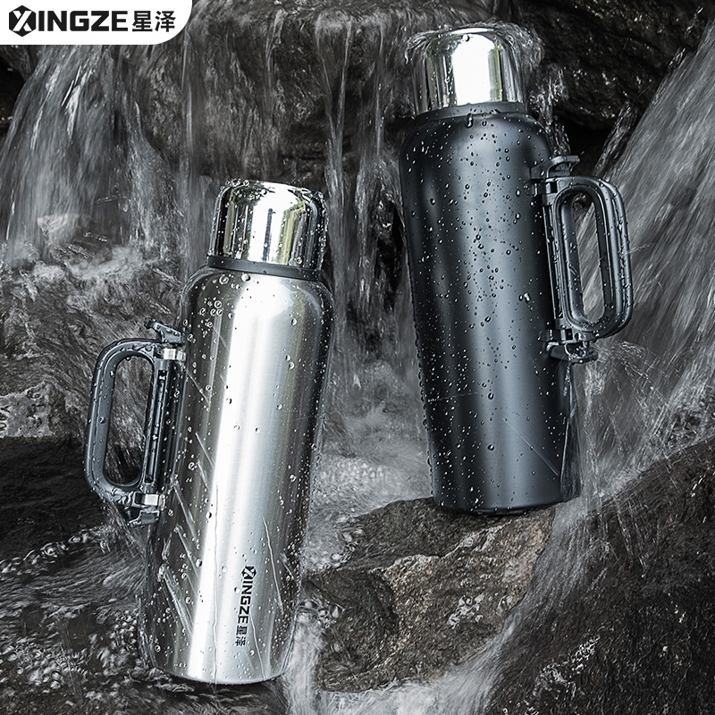 316不锈钢冰霸杯大容量制冷保冷杯两用夏天冰水壶冰镇保温杯户外