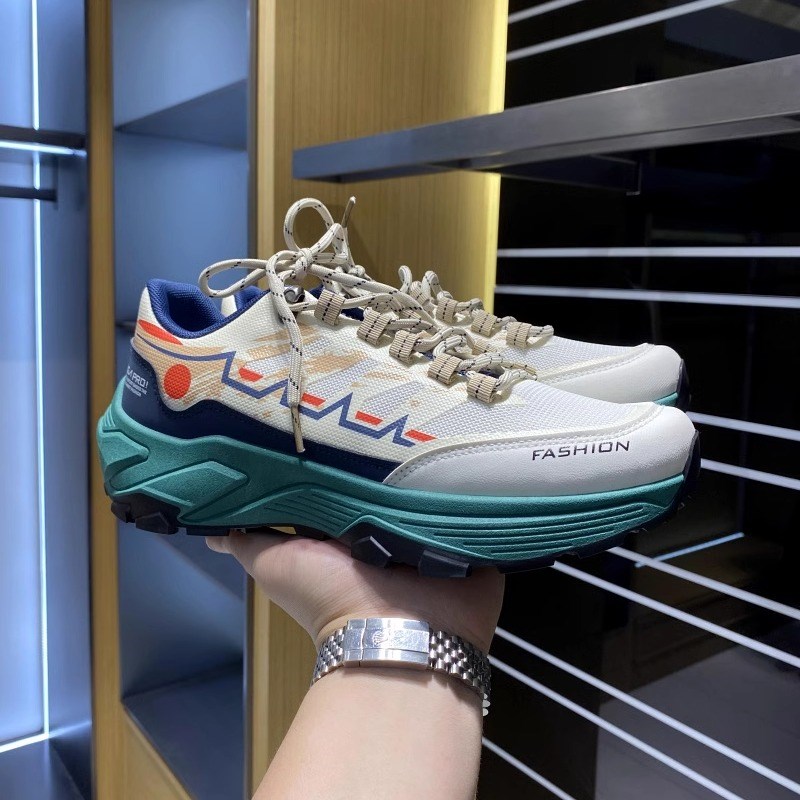 王炸主推!少量现货!夏季男士户外越野跑鞋透气徒步登山鞋运动鞋