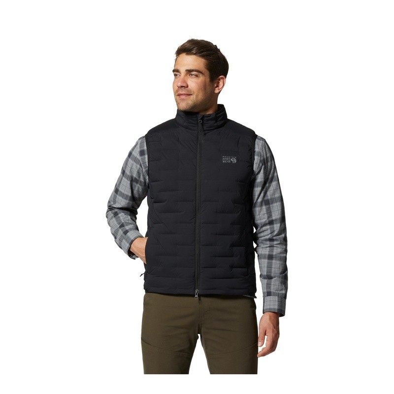 美版 MountainHardwear/山浩男士Stretchdown羽绒马甲保暖弹力