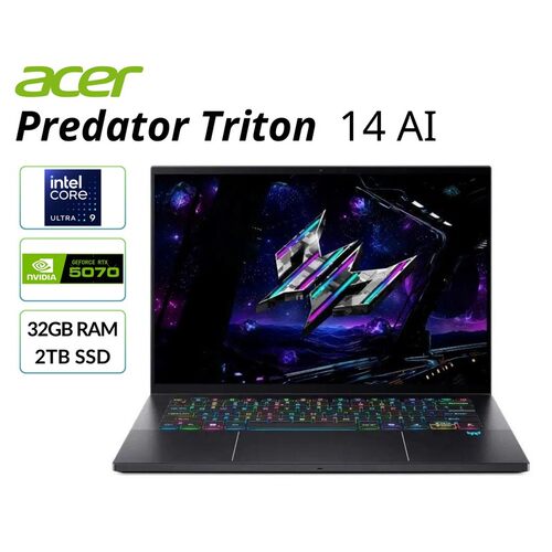 美版Acer宏基Predator Triton 14游戏笔记本电脑14.5英寸5070显卡
