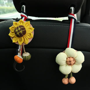 汽车座椅背挂钩车内用品车载多功能前后排可爱储物置物收纳小挂勾