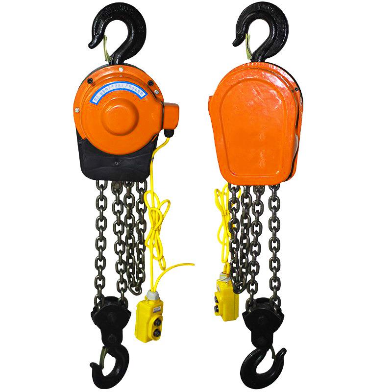 锰钢链条单吊环链电动葫芦 环链电动提升机