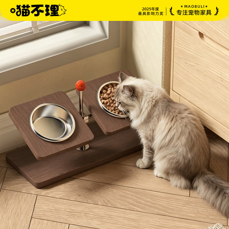猫碗狗碗猫食盆陶瓷猫粮碗图片