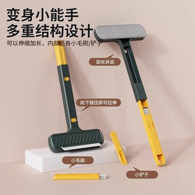 免拆洗双面擦刮水器纱窗刷