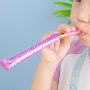 创意哨子生日氛围吹卷吹龙口哨吹吹卷吹气喇叭吹吐舌头摆摊
