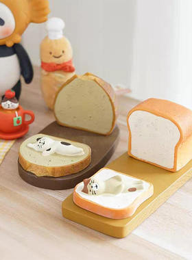 树脂吐司包猫咪懒人手机架平板IPAD支架情侣礼品手工