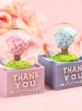 ins少女心水晶球彩灯房间装饰创意生日情人节礼物可爱装饰品摆件