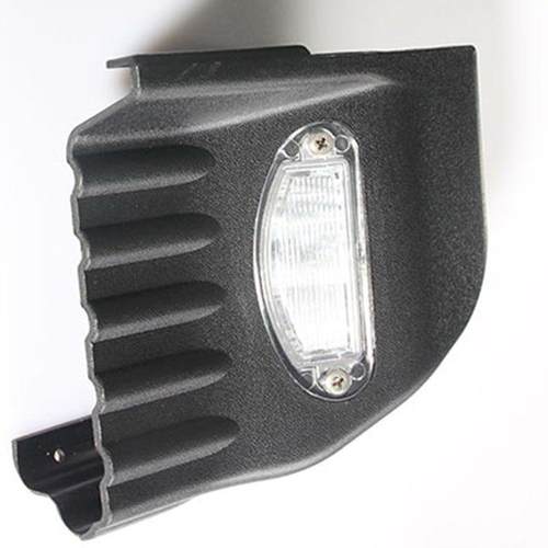 汉兰达/RAV4/坦途带灯侧踏板两端包角改装侧杠胶头加装脚踏板