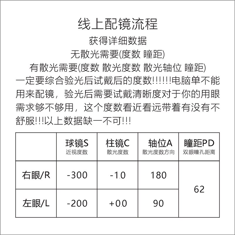 深圳实体线上配镜 国货明月pmc镜片超薄镜片可配防辐射防蓝光镜片