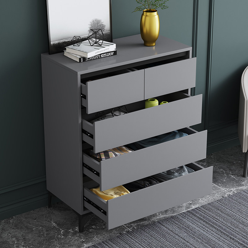 意式轻奢五斗柜卧室多层储物柜简约现代客厅靠墙收纳抽屉柜五斗橱,住宅家具,斗柜,淘宝优惠券,粉丝福利购,淘宝优惠卷