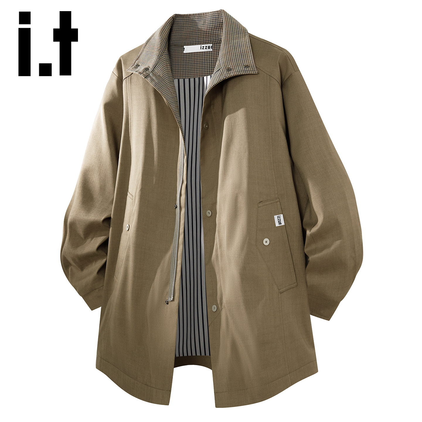 itizzue2025春秋新款休闲外套男