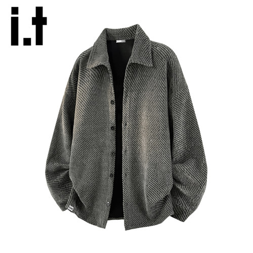 itizzue美式夹克外套男士秋冬