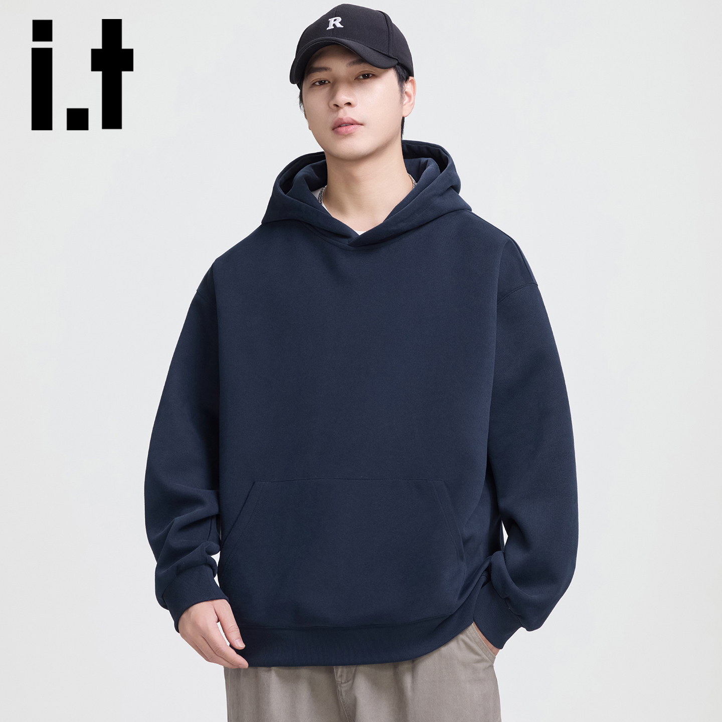 itizzue重磅高品质男士连帽卫衣