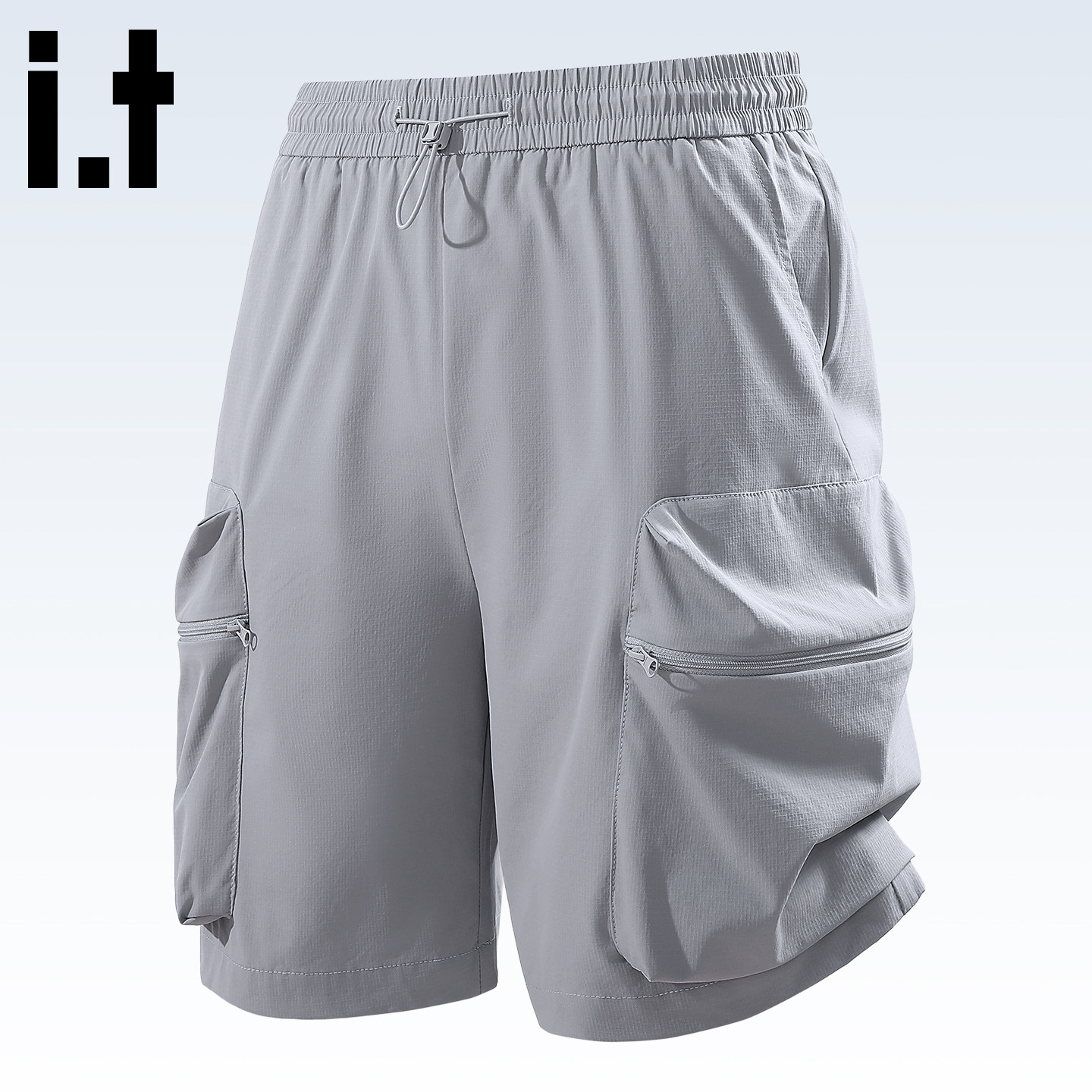 it izzue短裤男夏季户外机能风工装五分裤2026新款宽松直筒裤子4P,男装,短裤,淘宝优惠券,粉丝福利购,淘宝优惠卷