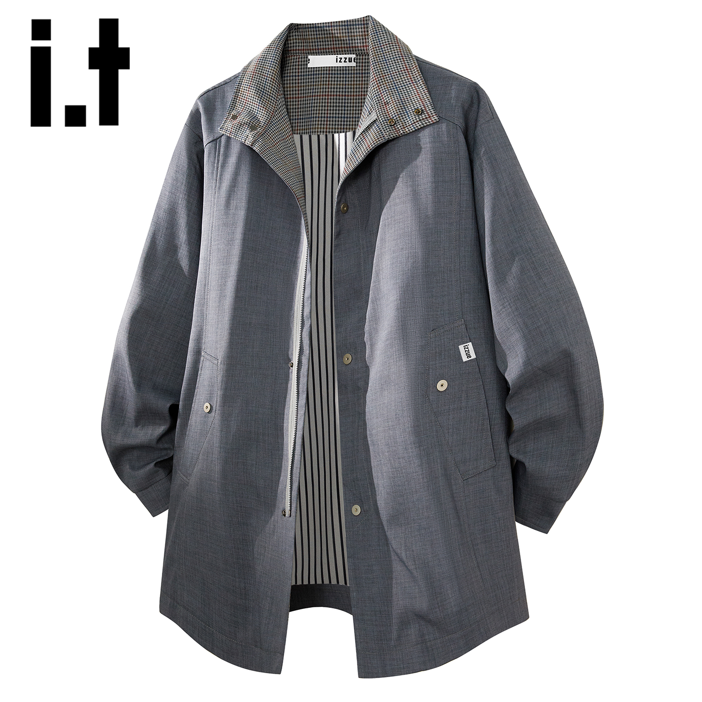 itizzue2025春秋新款休闲外套男