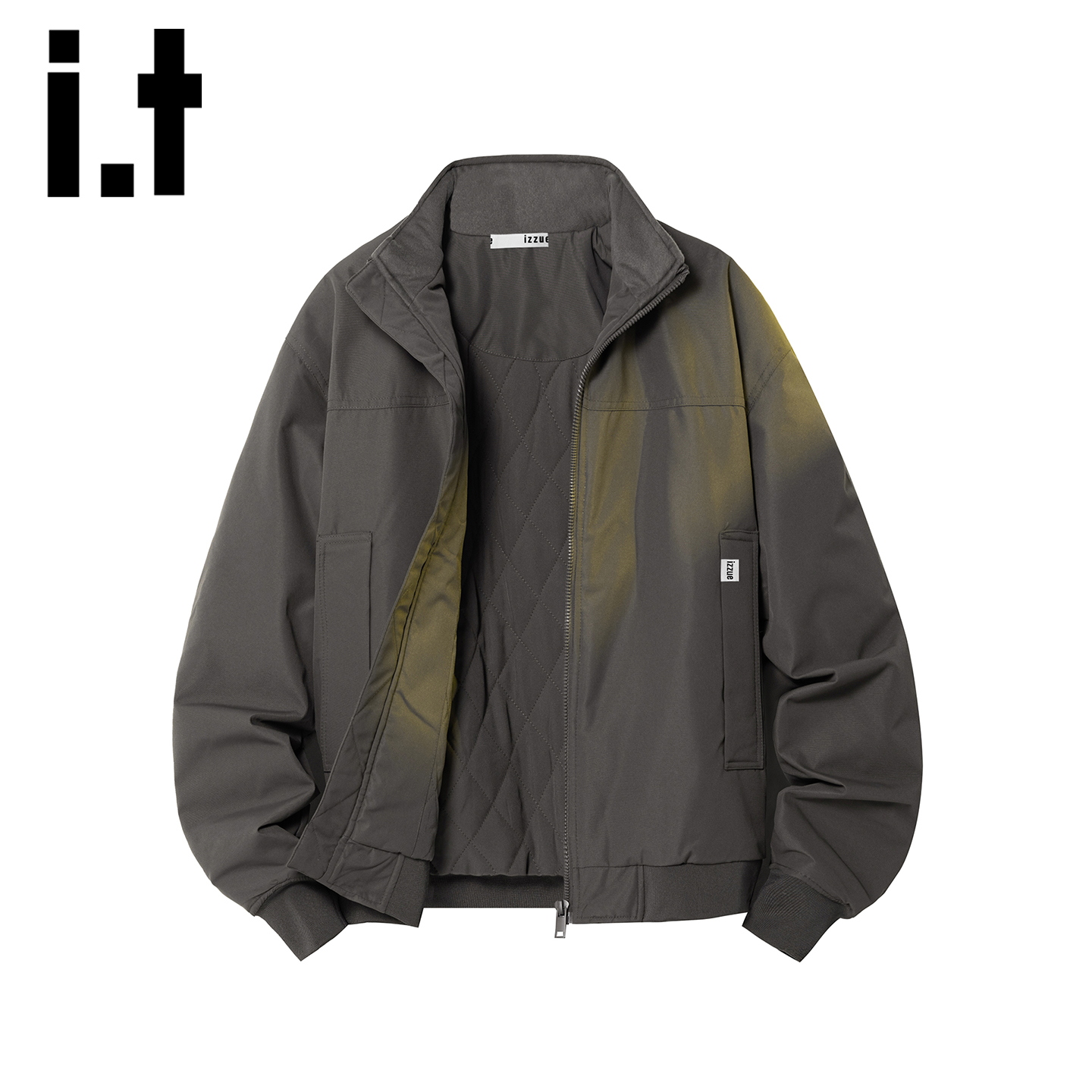 itizzue户外防风保暖立领夹克