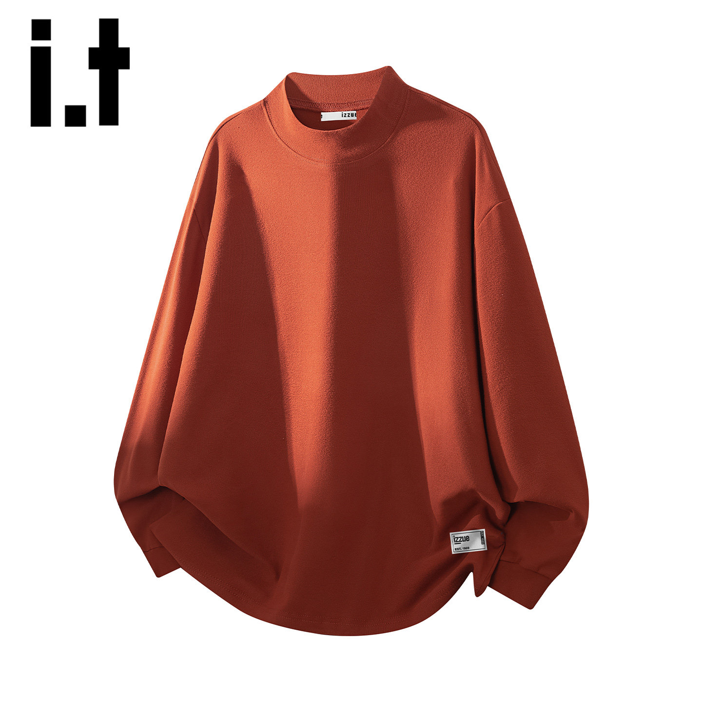 itizzue春秋季体恤卫衣男士宽松