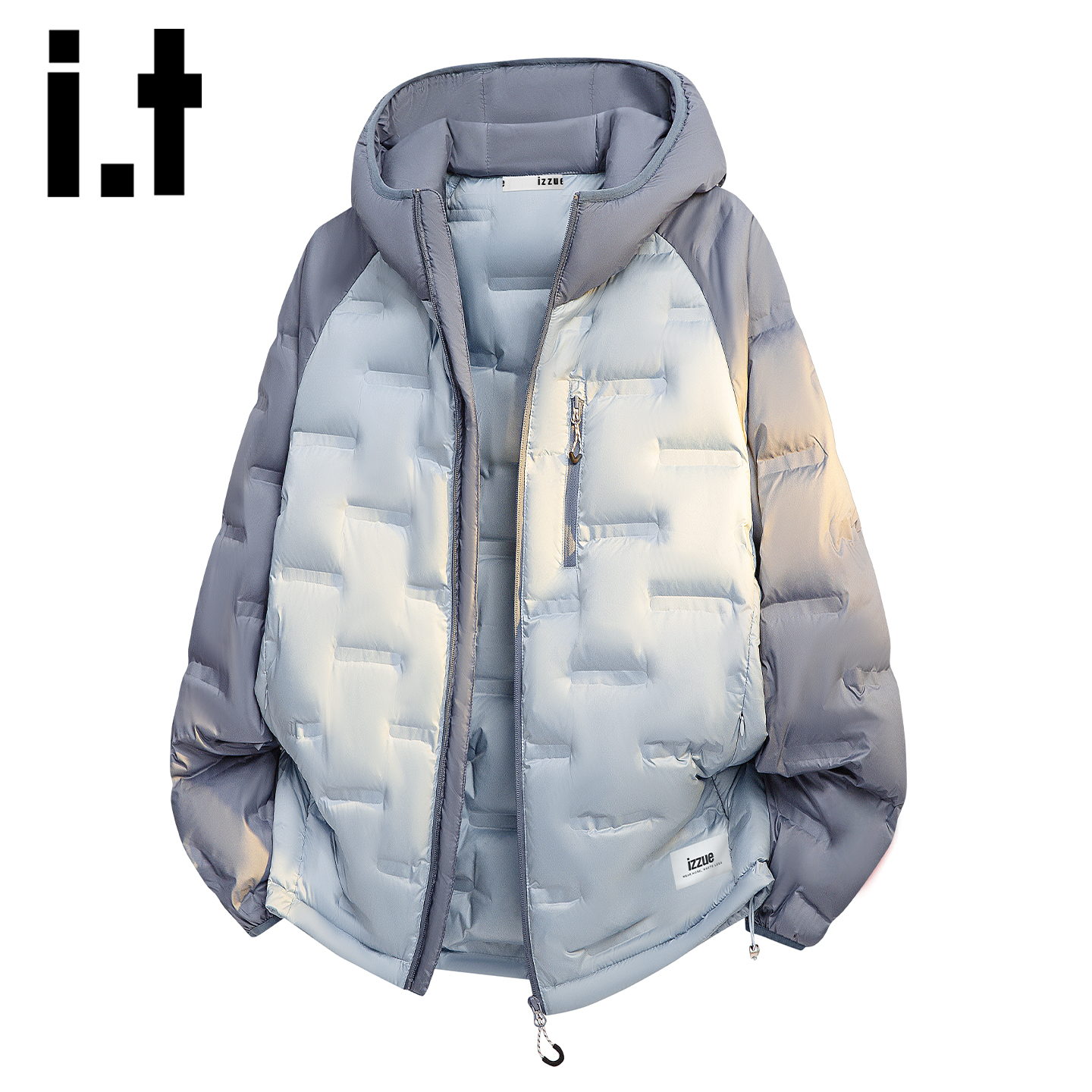itizzue高级轻薄款羽绒服男