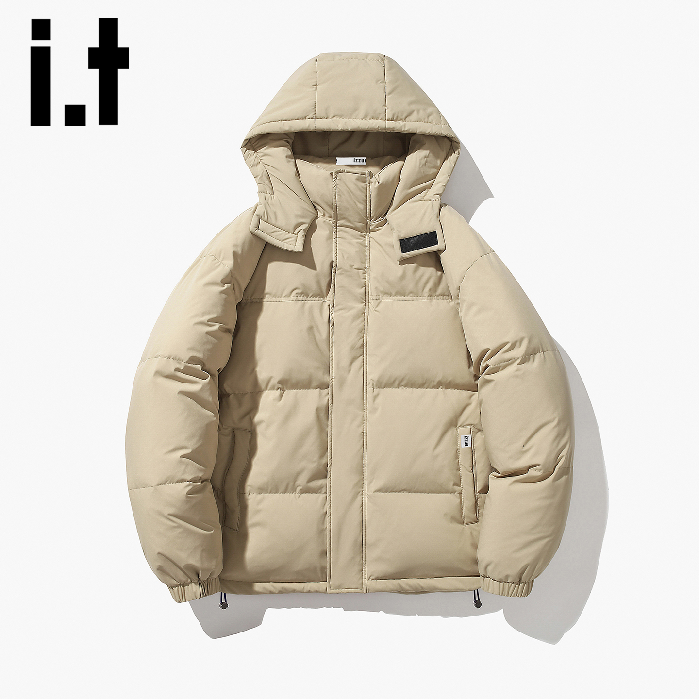 itizzue潮牌重磅连帽保暖羽绒服