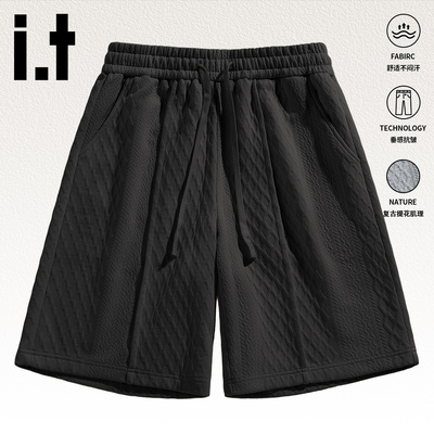 it短裤男官方新款夏季运动裤