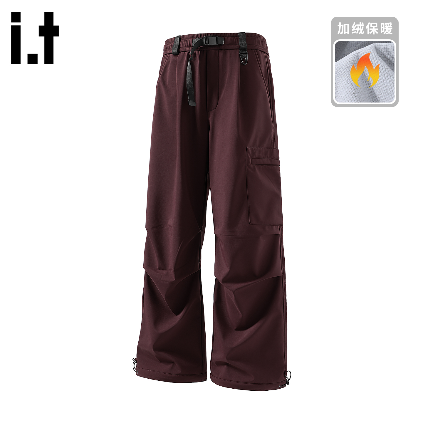 itizzue原创登山徒步男士直筒裤